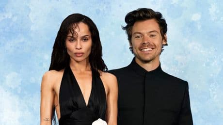Zoë Kravitz se va de cita con Harry Styles llevando un minivestido blanco en Roma