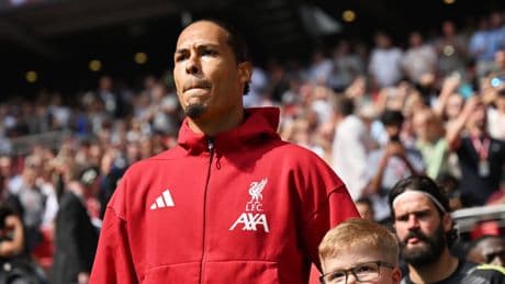 Liverpool captain Virgil van Dijk criticises Crystal Palace fans who disturbed Wembley tribute to Diogo Jota