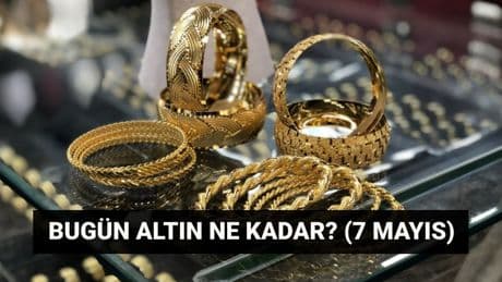 Gram altın fiyatı son durum: Bugün altın ne kadar? 7 Mayıs canlı altın fiyatları