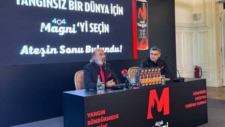 404 Kimya geliştirdiği Magni markasıyla yangın söndürücüler üretiyor