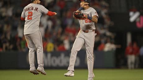 Nationals set season highs for hits, runs in victory over Angels
