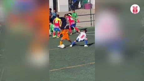 ¿El mejor regateador de la cantera del Real Madrid?