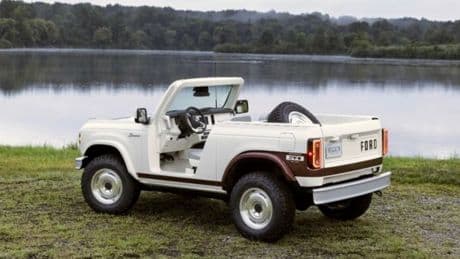 Ford Bronco Roadster Concept, il prototipo concepito per sottrazione – FOTO
