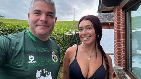 El efecto Chiara viraliza la nueva camiseta del Racing: "Me han enseñado que esto se llama fit check"