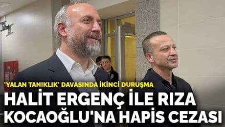 Son dakika! Halit Ergenç ile Rıza Kocaoğlu'na hapis cezası