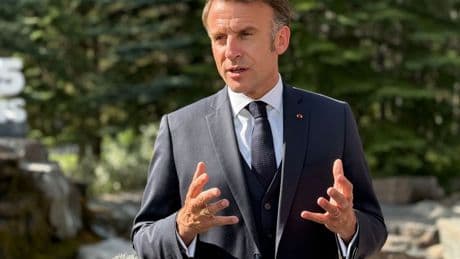 Krieg zwischen Israel und Iran: Nach Eklat bei G7: Macron weist Vorwürfe von Trump zurück
