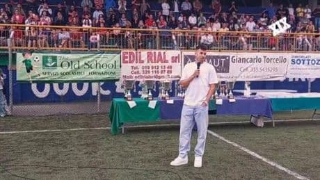 Savona, El Shaarawy alla premiazione del torneo Cogno: "Sempre emozionante essere qui" | Video