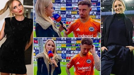 Glamorous Sky Sports presenter reveals her side of 'uncomfortable' exchange with star in post-match interview after awkward comment left him stunned