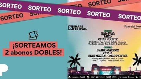 El Periódico sortea en Instagram dos abonos dobles para el Share Festival 2025