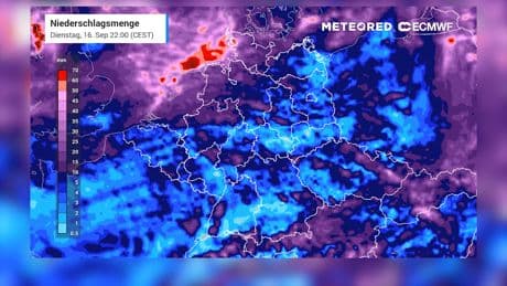 Achtung, erster Herbststurm - Tief „Zack“ pustet Deutschland durch