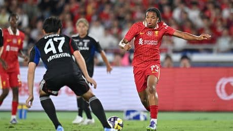 Arne Slot reveals what Rio Ngumoha still needs to learn after stunning pre-season cameo