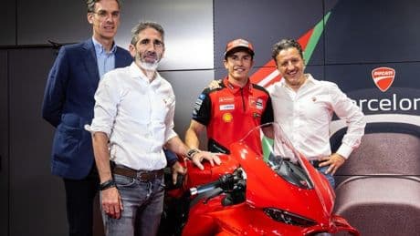 Ducati inaugura un nuevo concesionario en Barcelona, con Marc Márquez de anfitrión