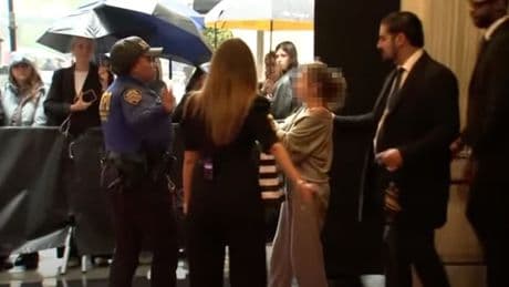 Embarrassing moment shouting match erupts outside Met Gala hotel as ‘guest refused entry to The Carlyle’ before U-turn