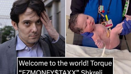 ‘Pharma Bro’ Martin Shkreli welcomes newborn son to the world with this bizarre name