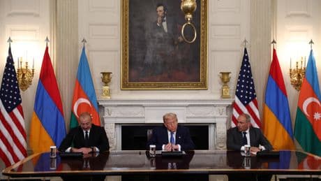 Donald Trump affirme que l’Arménie et l’Azerbaïdjan s’engagent à «cesser définitivement» tout conflit