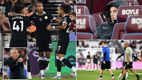 Chelsea shoved two-year tag from critics back in their faces after Cole Palmer-less ran riot against woeful West Ham, writes KIERAN GILL - new signing showed he is more than capable of filling leading man's boots
