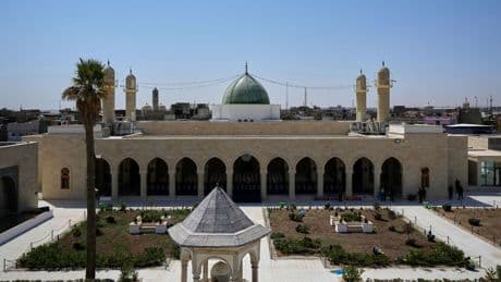 Irak: Vom IS zerstörte Moschee in Mossul wiedereröffnet