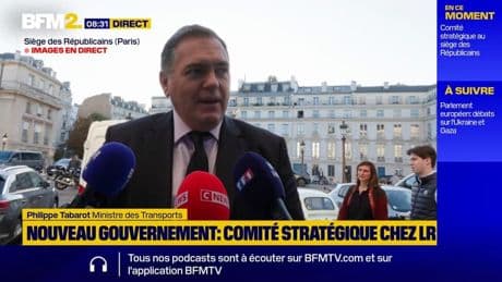 Chute du gouvernement Bayrou: les ministres démissionnaires doivent encore "assurer les affaires courantes", affirme Philippe Tabarot
