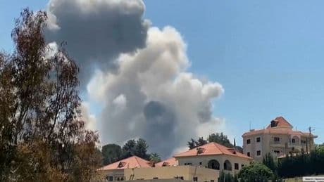 İsrail'den Lübnan'a hava saldırısı: 1 ölü