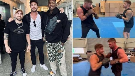 Can Chris Hemsworth actually fight or is he all looks and no talent? Aussie UFC legend watches the movie star box - and gives his verdict