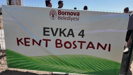 Bornova’da 4 yeni Kent Bostanı daha açıldı