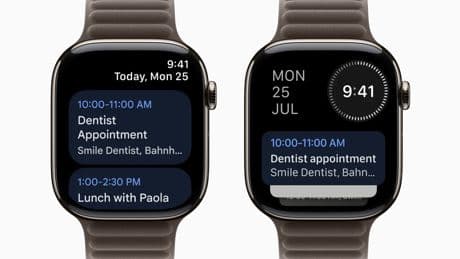 Google Calendar now has an Apple Watch app