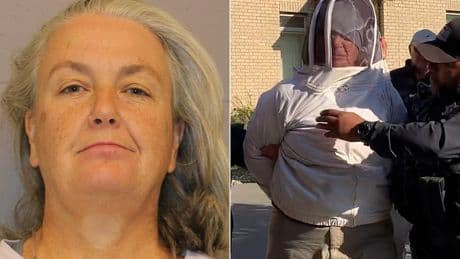 Beekeeper vigilante unleashed dozens of her creatures on cops to try and stop eviction, officials say
