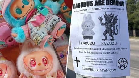 Hay gente quemando sus Labubus en redes. El motivo: una teoría loca que los relaciona con un diablo de Mesopotamia