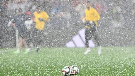 Fußball-Nations-League: Gewitter mit Hagel: DFB-Spiel gegen Portugal etwas später