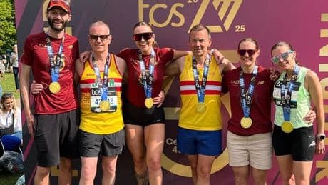 Global marathons are part of successful month for Law and District AAC