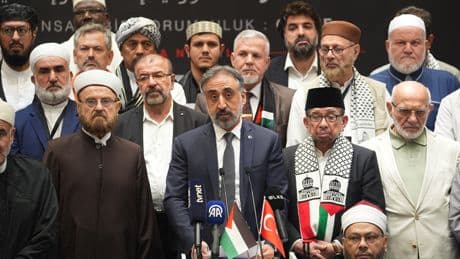 50 ülkeden 150 alim Gazze için bir arada: Mısır ve Ürdün üzerine düşeni cesaretle yapmalıdır