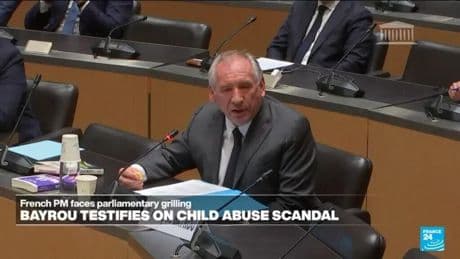 French PM Bayrou testifies on child abuse scandal