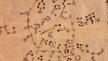 El cielo en papel: descubren que el mapa estelar más antiguo podría no ser griego, sino chino