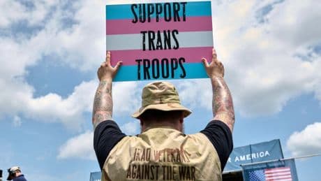 Trump asked trans troops to get an official diagnosis. Now he’s using it to kick them out