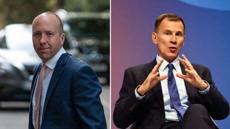 Jeremy Hunt admits 'guilt' over Matt Hancock's CCTV saga - which got him fired