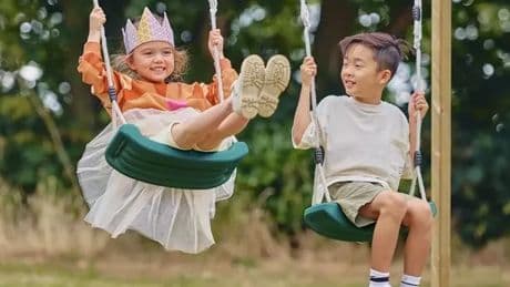 Kids' wooden climbing frame gets axed by £400 just in time for summer holidays