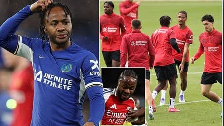 Raheem Sterling 'wanted by former Premier League manager as he looks to rebuild European side - with unwanted Chelsea forward still part of the Blues bomb squad'
