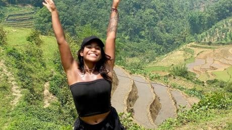 Brazilian tourist, 26, has been trapped 1,600ft down an active volcano for three days after ‘guide abandoned her’ when she got tired