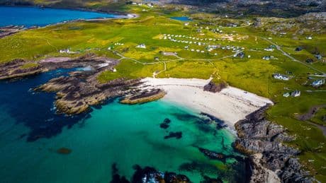 Scotland's most scenic campsites with spectacular beach views