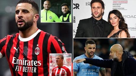 Kyle Walker's career is at a crossroads as AC Milan turn down chance to sign him after loan move... so, could he play for Pep again, link up with an ex-City team-mate or return to his roots?