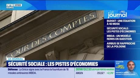 Trou de la Sécurité sociale: les pistes de la Cour des comptes