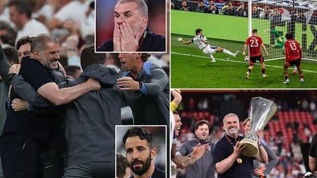 Ange Postecoglou brushed aside his all-out attacking principles and went deep and direct when it really mattered to end Tottenham's trophy drought: THE SHARPE END