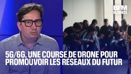 5G/6G, une course de drone pour promouvoir les réseaux du futur