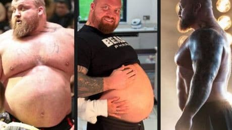 Fue el hombre más fuerte del mundo y sobrevivió a una dieta mortal de 12.000 calorías: &#039;La Bestia&#039; adelgaza 35 kilos