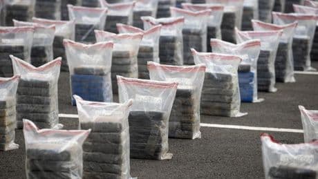 Incautan en Colombia cinco toneladas de cocaína destinadas a Europa y Centroamérica