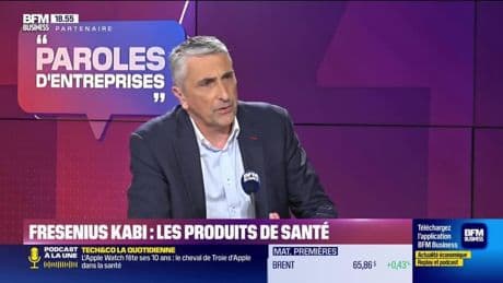 Guillaume Thomas (Fresenius Vial) : Fresenius Kabi, les produits de santé - 26/04