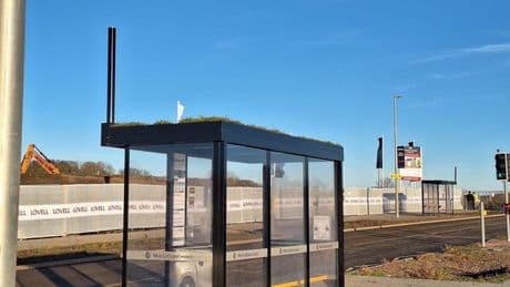 West Lothian to trial grass-roofed bus shelters as party of eco-plan
