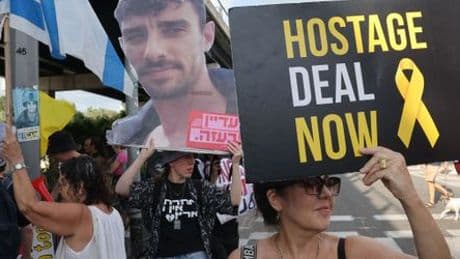 Israel-Gaza-Krieg: Hunderttausende demonstrieren in Israel für Ende des Gazakriegs