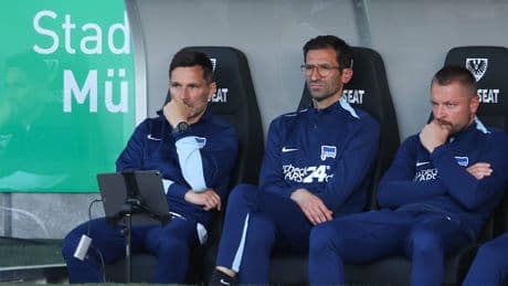Hertha-Vertrag läuft aus - Entscheidung bei Co-Trainer Ebert gefallen