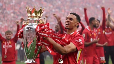 Tearful Trent Alexander-Arnold applauded by Liverpool fans after final appearance at Anfield